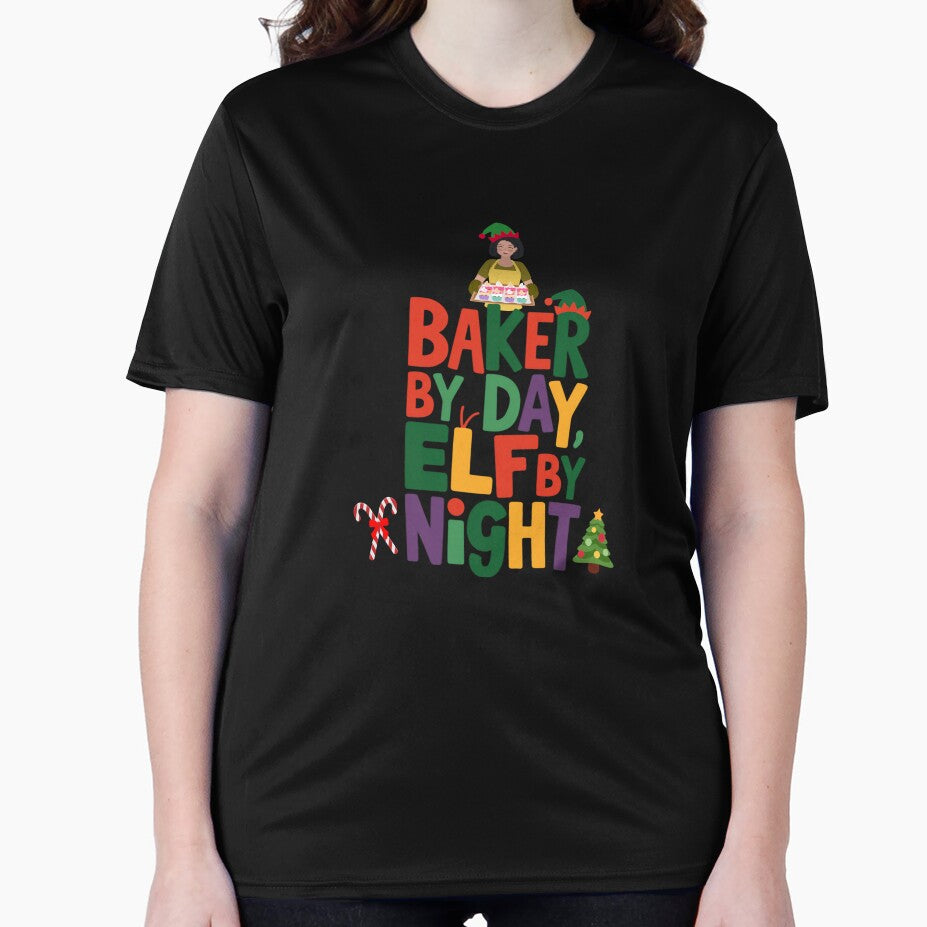 Elf Baker Vibes T-Shirt by LavenderBliss