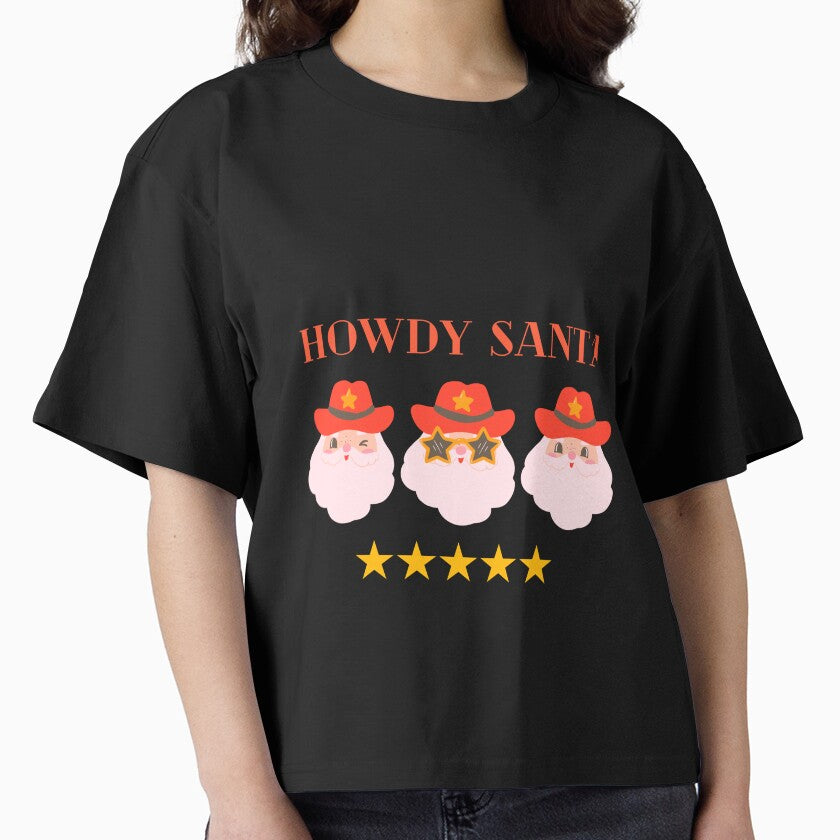 Howdy Christmas,  Western Santa, Country Cowboy Cowgirl  Christams by KolorellaS