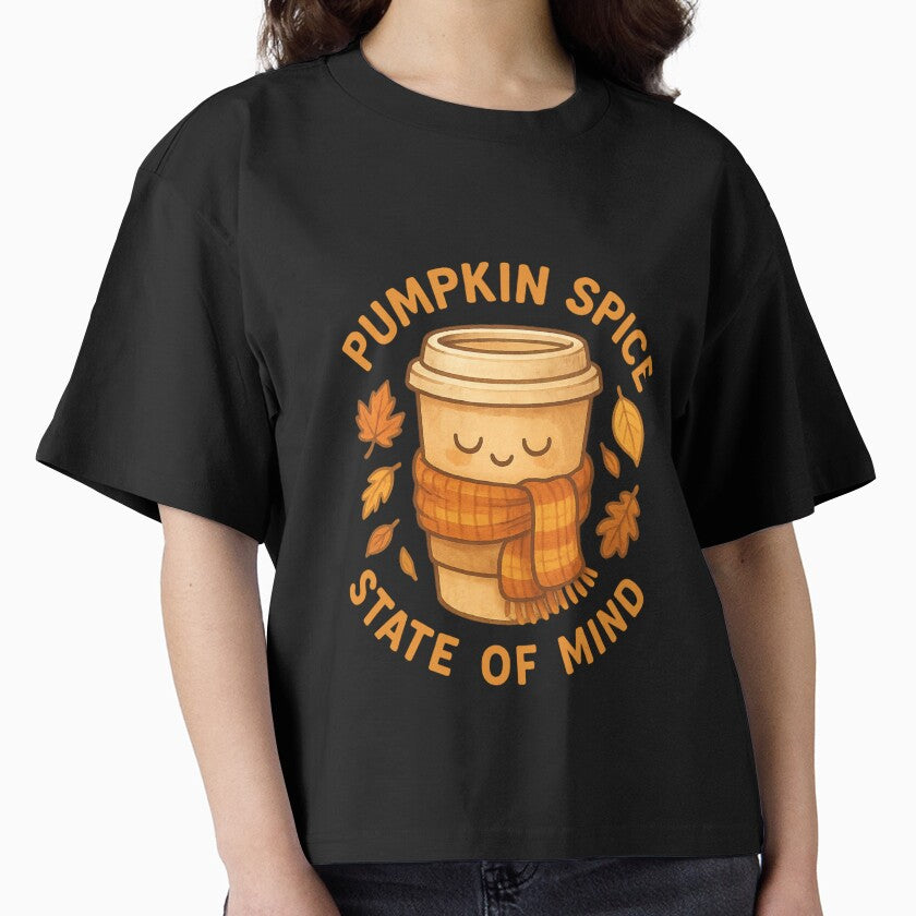 Pumpkin Spice State of Mind – Cozy Autumn Coffee Design by LowBatteryBrand