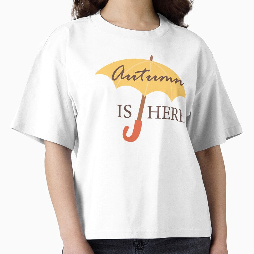 Autumn Is Here Umbrella Illustration by artistcamellia