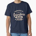 Promoted to Grandma est. 2026 Funny Pregnancy Announcement T-Shirt, Funny Shirt, Valentine Shirt gift by GAIDREDA