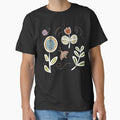 Retro 50s inner child - hygge scandi butterfly country garden. Caroline Laursen original by Caroline Laursen