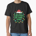 THIS IS MY CHRISTMAS PAJAMA SHIRT – Fun Holiday Sleepwear Design For The Whole Family by JaneMcCarthyStudio