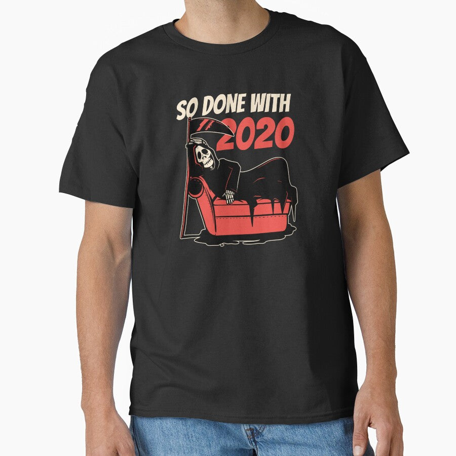 2021 Funny New Year So Done With 2020 Humor Gift by haselshirt