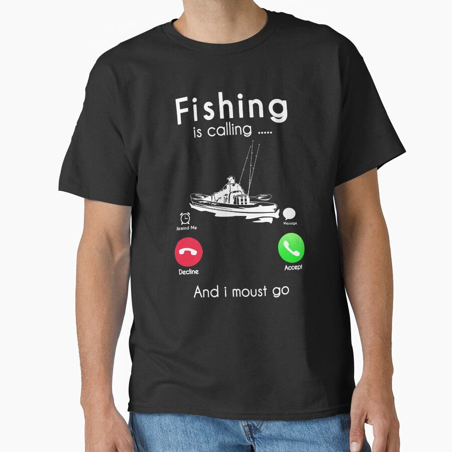 kayak fishing is calling and i must go by Space Art