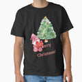 Cute Christmas gnome wishing Merry Christmas by Brightful Creations