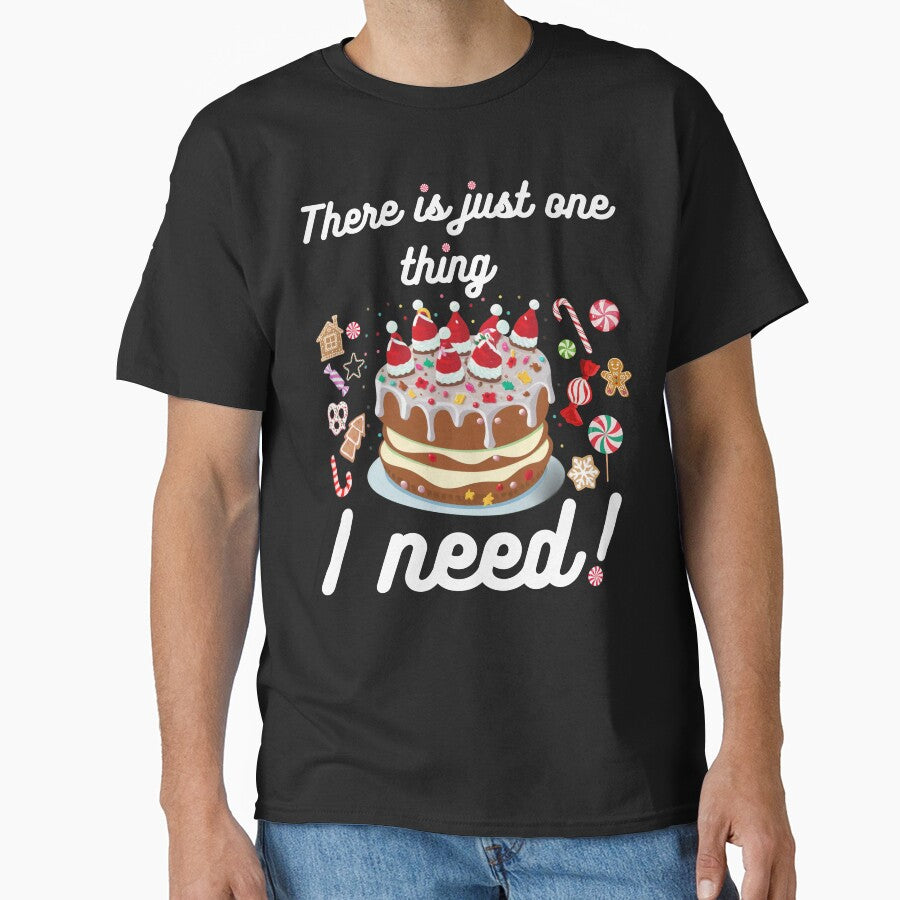 Awesome Christmas Cake T-Shirt by MACPIIE