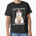 I Run On Coffee and Christmas Cheer Coffee Lover Gift by zackup