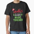 Santa's Favorite Music Teacher Funny Christmas Xmas Gifts by DanielleNicolet