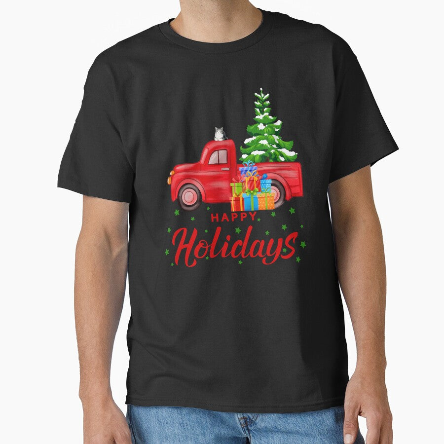 Happy Holidays Country Christmas Truck by ChelleCreate
