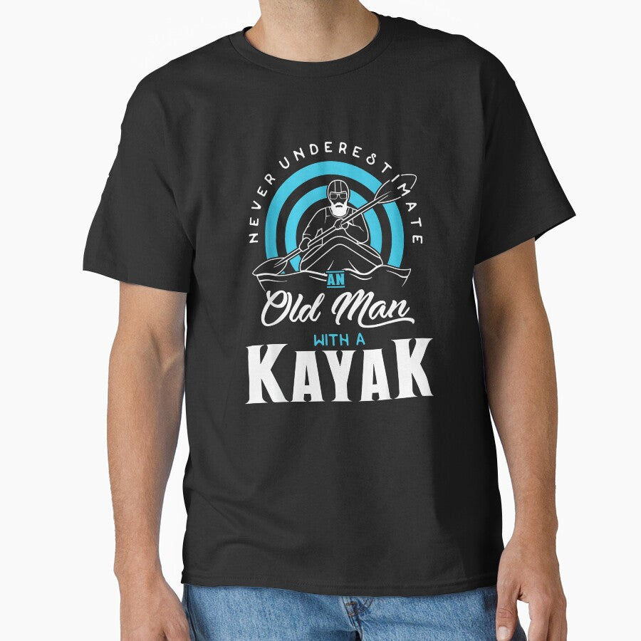 Never Underestimate an Old Man with a Kayak by Cheesymatiion