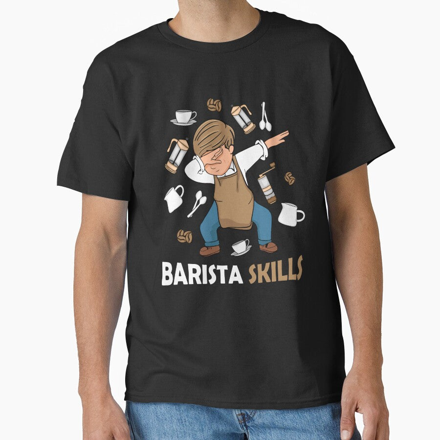 Barista Skills Latte Art Coffee Lover Coffee by DSWShirts