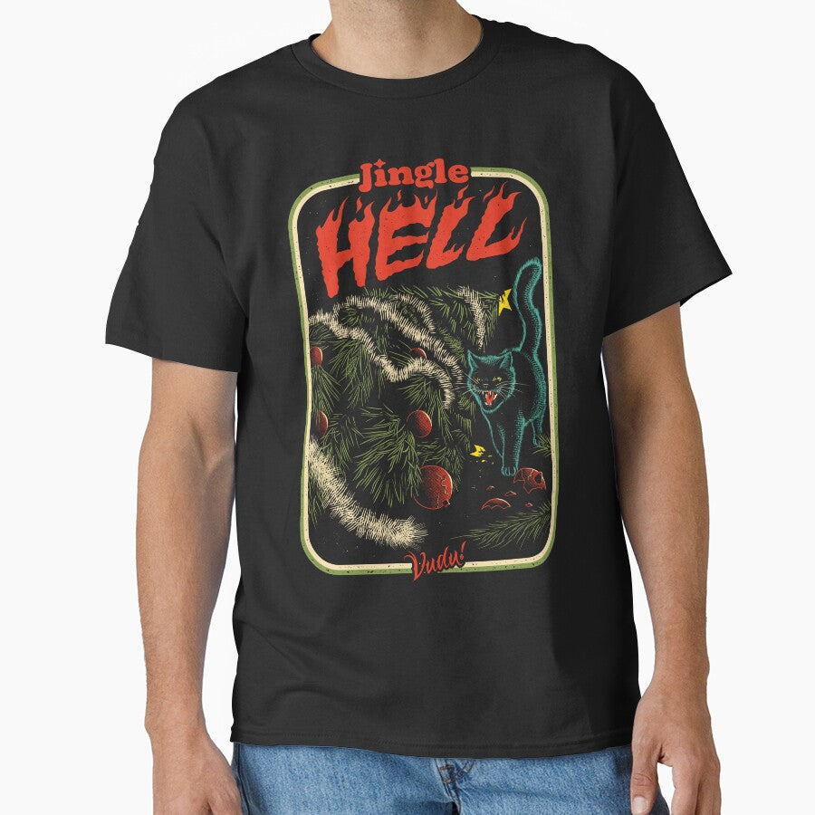 Jingle Hell: Christmas Chaos – Dark Holiday Humor Art by Vudu! ⚡ Studio