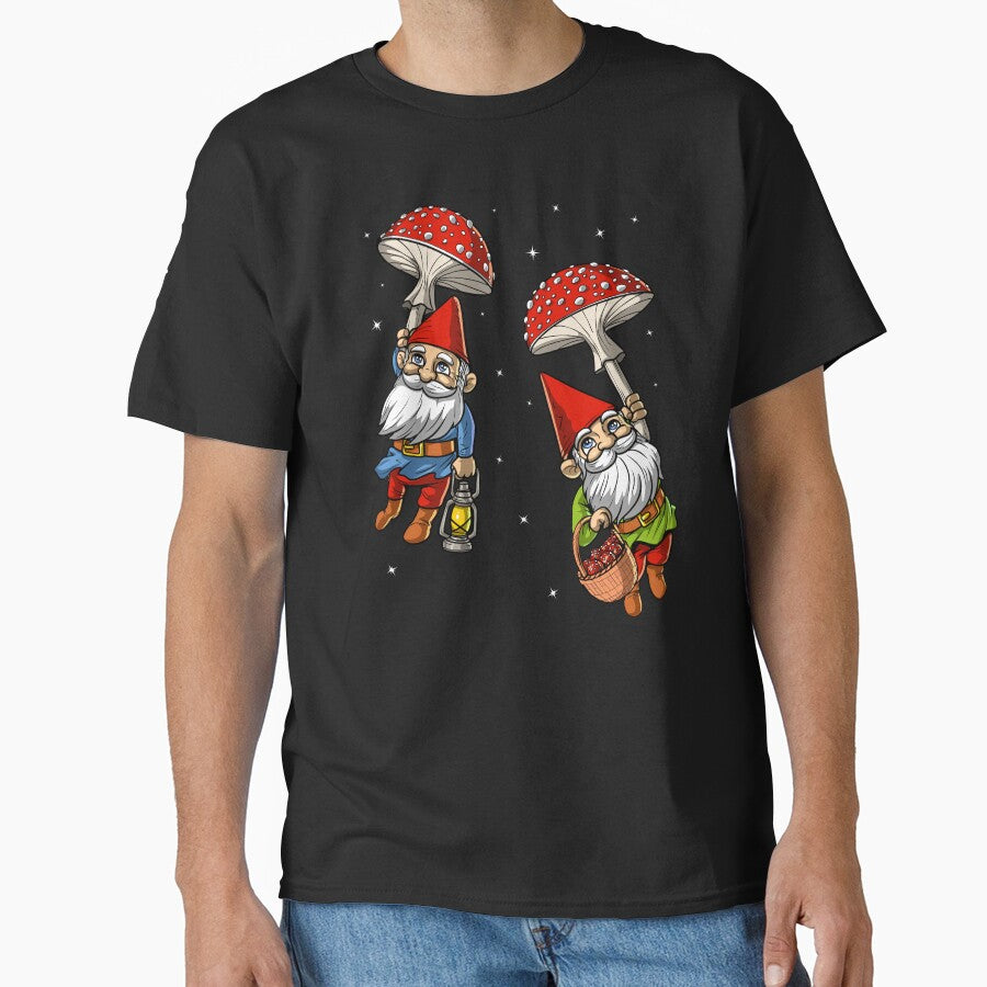 Mushroom Gnomes by underheaven Unisex