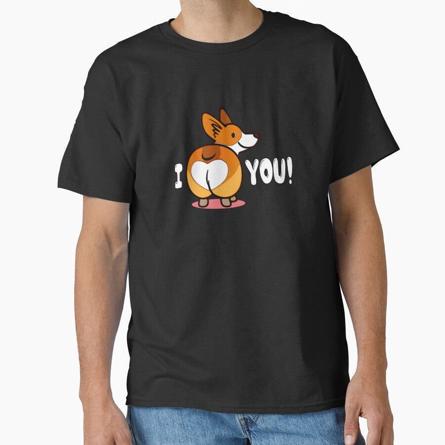 I love you funny Dog by TopDesignArt