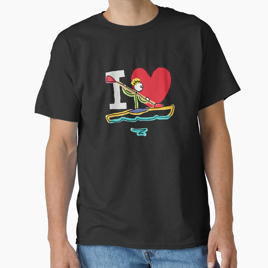 I Love Kayaking by Mark-Ewbie