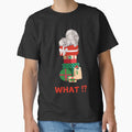 Cute Cat Christmas Gift What Essential T-shirt by MAGness
