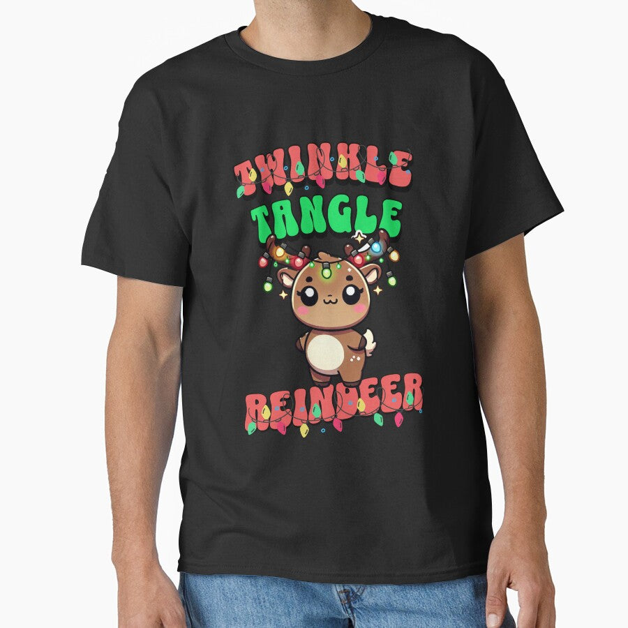 Twinkle Tangle Reindeer by Ridingondaydrea