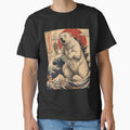 Polar Bearzilla Japanese Wave Art Animal Polar Bear Lover by TerryConnells