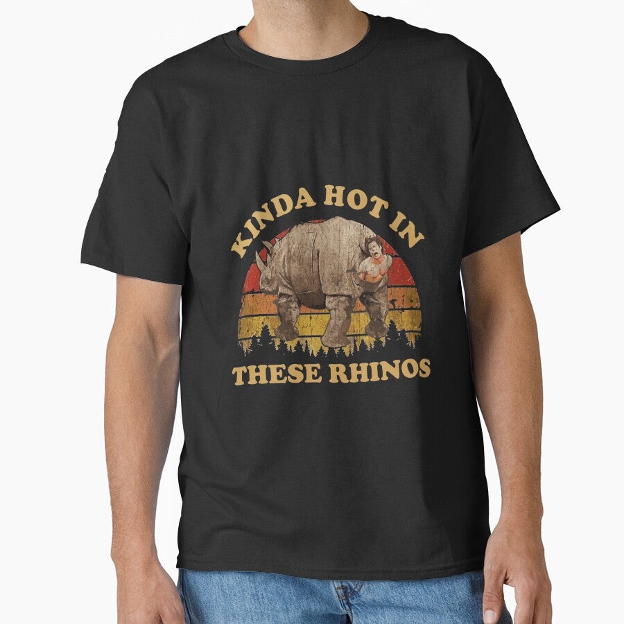 Ace Ventura Quote - Kinda Hot In These Rhinos by Rachelabiga Unisex