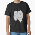 Christmas Pomeranian Dog, Pomeranian Dog Crew by . JustBeUnique .