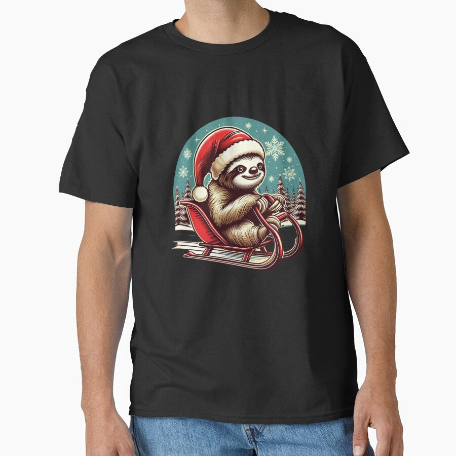 Christmas Sled Sloth by Jaro90