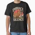 Embrace Silence Capybara – Vintage Zen Nature Design by No Excuses Supply