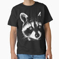 Hypnotic Raccoon Trippy Spiral Eyes by WhoopsieWorld