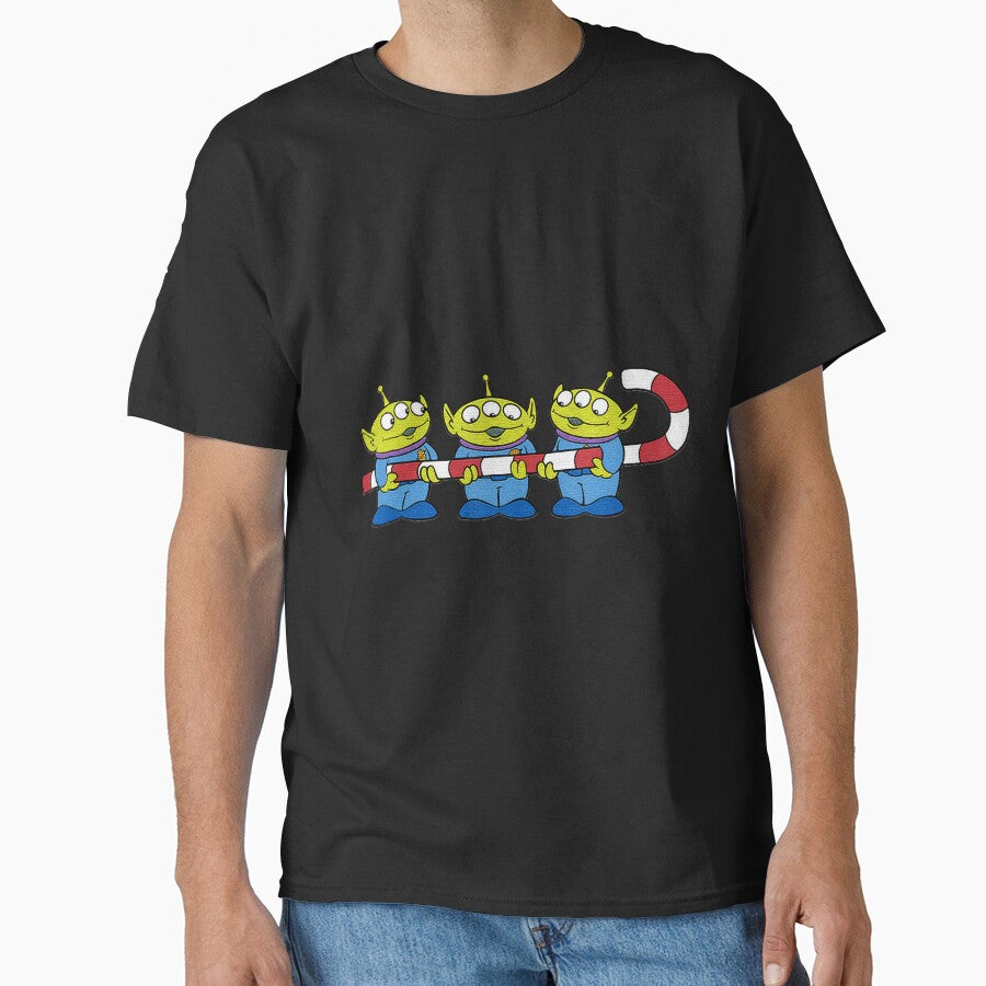 Cartoon Toy Comic  Aliens Candy Cane Christmas by silmanpaa5