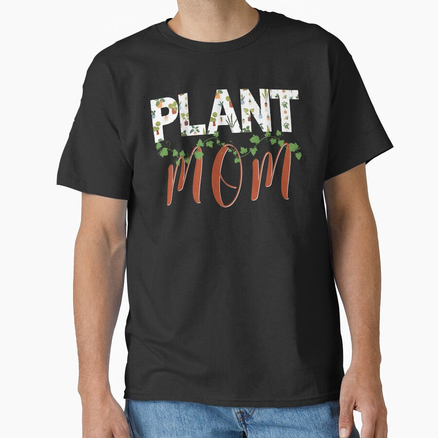 Plant Mom, Lady, Mama  - Houseplant Lover - Brown Colorway by emoney14