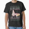 Out Here Lookin Like A Snack Funny Christmas Tree Cake Design by TiaraHans