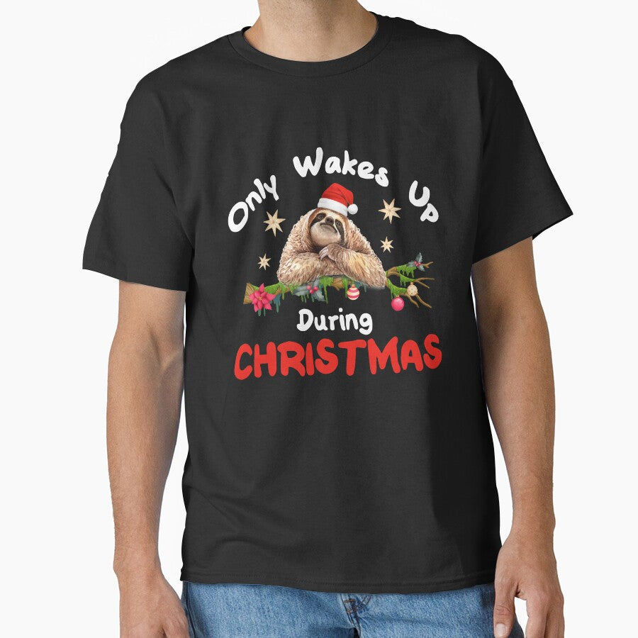 Only Wakes Up During Christmas Sloth by BLake77777