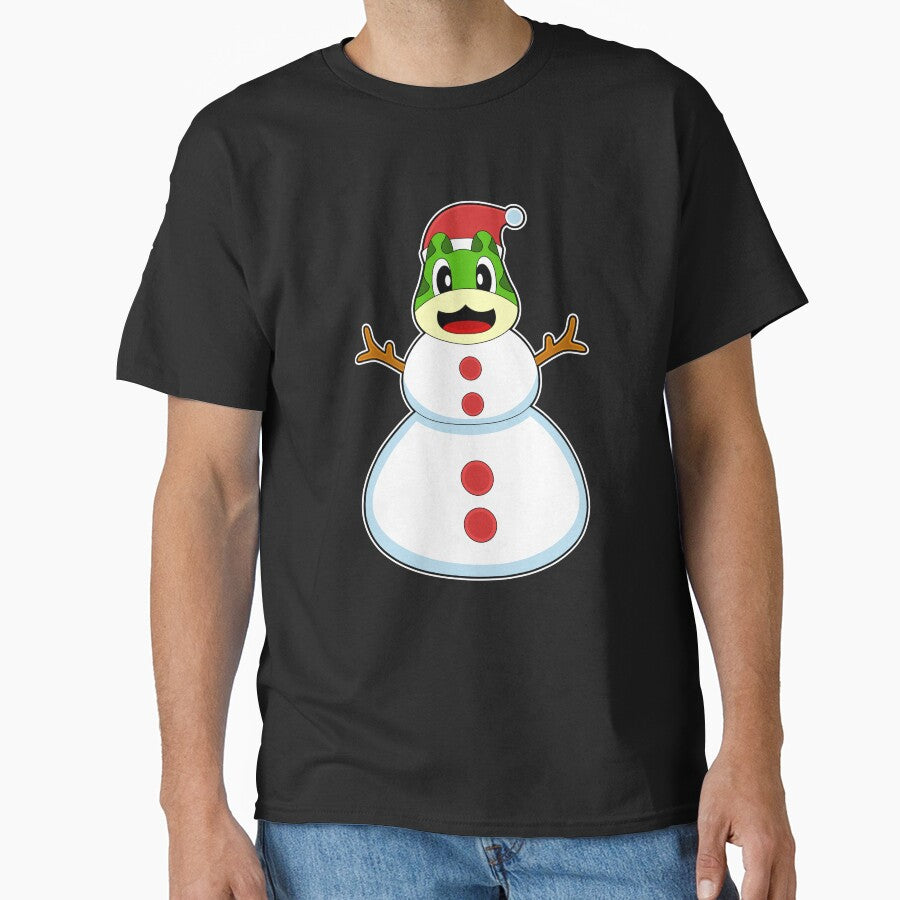 Frog Christmas Snowman by Snabdesign84