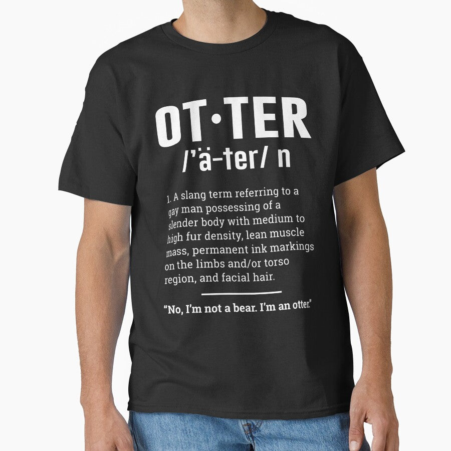 Funny otter saying by Imutobi