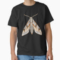 Pine Hawk Moth Sphinx Pinastri Watercolor Style by Harpagann