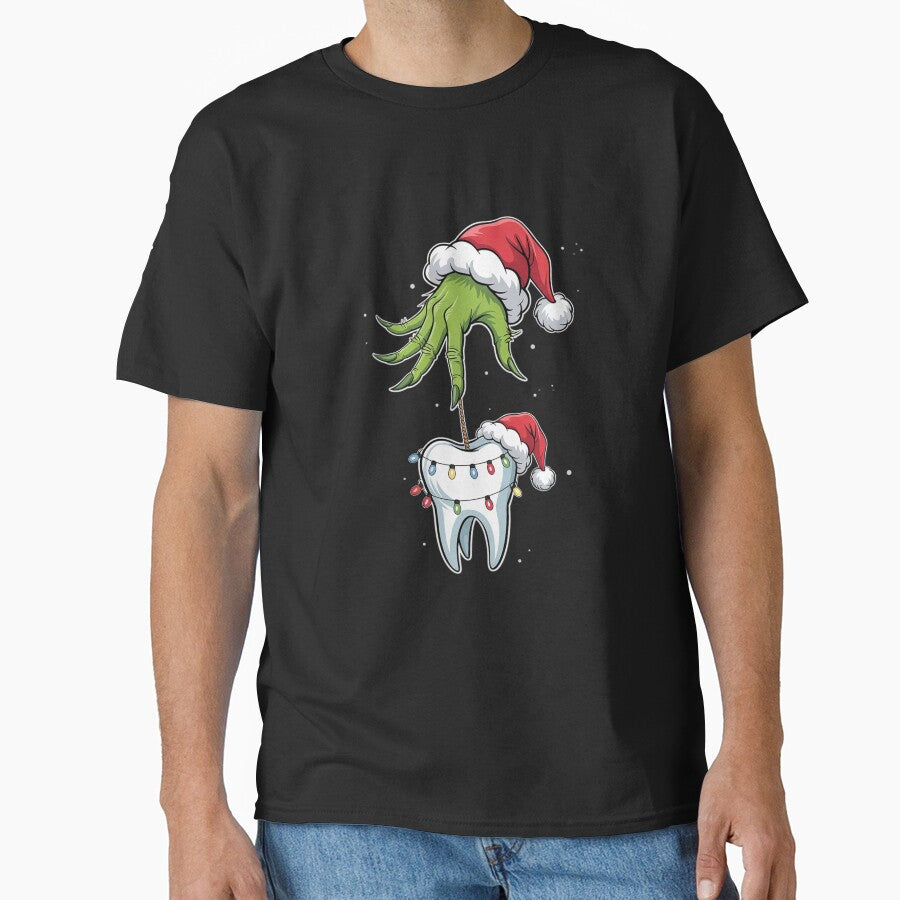Christmas Tooth Dentist Dental Assistant Teeth Pajamas Xmas by RsFilsingerArt