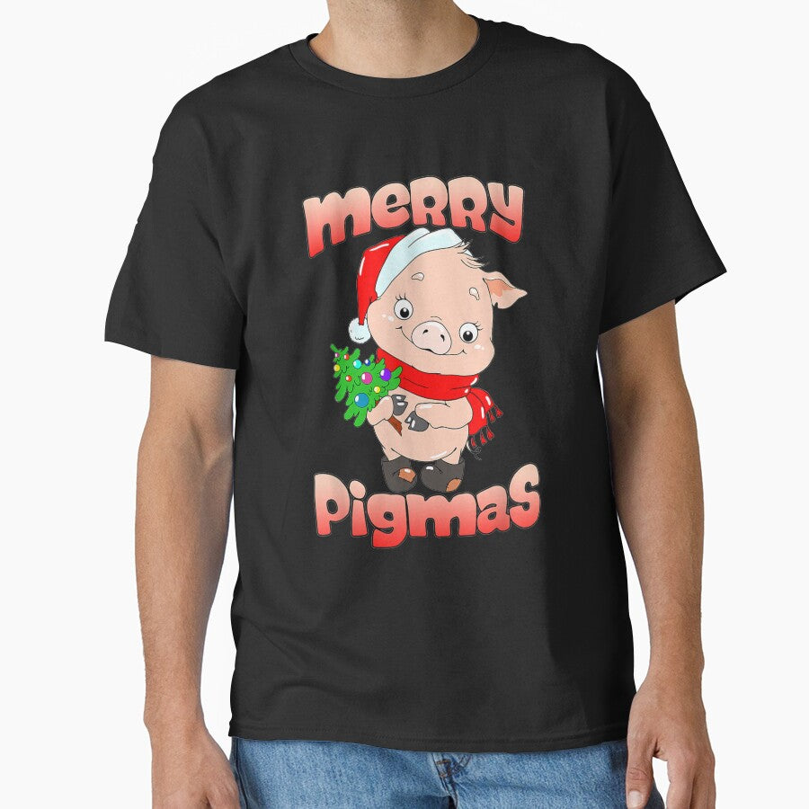 Merry Pigmas Christmas Santa Hat Pig Farm Christmas Pajama by kopleadias