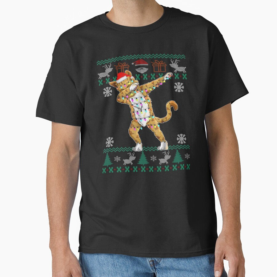 Cat ugly christmas sweater by Kasantimo