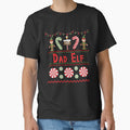 Dad Elf Ugly Sweater Christmas Elf Design by SpiritWestDesig