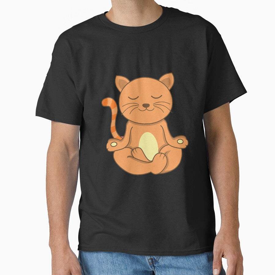 Yoga Cat Cat Lover Namaste Cat by carpe9572