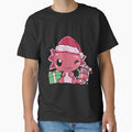 Funny Christmas Cute Axolotl Pink Cartoon 2022 by SamuelFranz