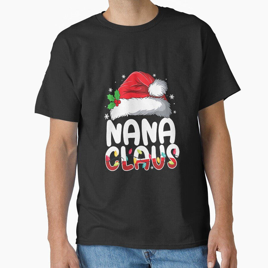 Nana Claus Matching Family Pajamas by YesterDayCheck