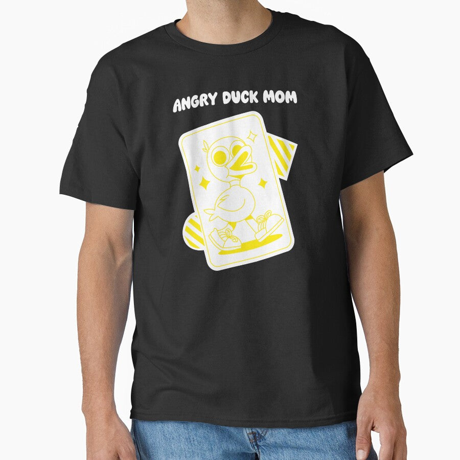 angry duck mom ducks by Redlimetshirts