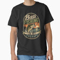 Bass Fishing, Funny Largemouth Angler by dfunky