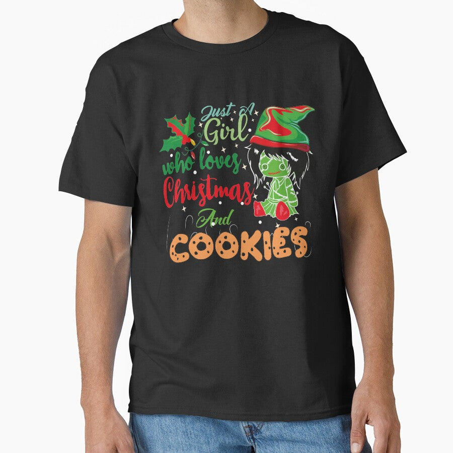 Just A Girl Who Loves Christmas and cookies by Fjabi