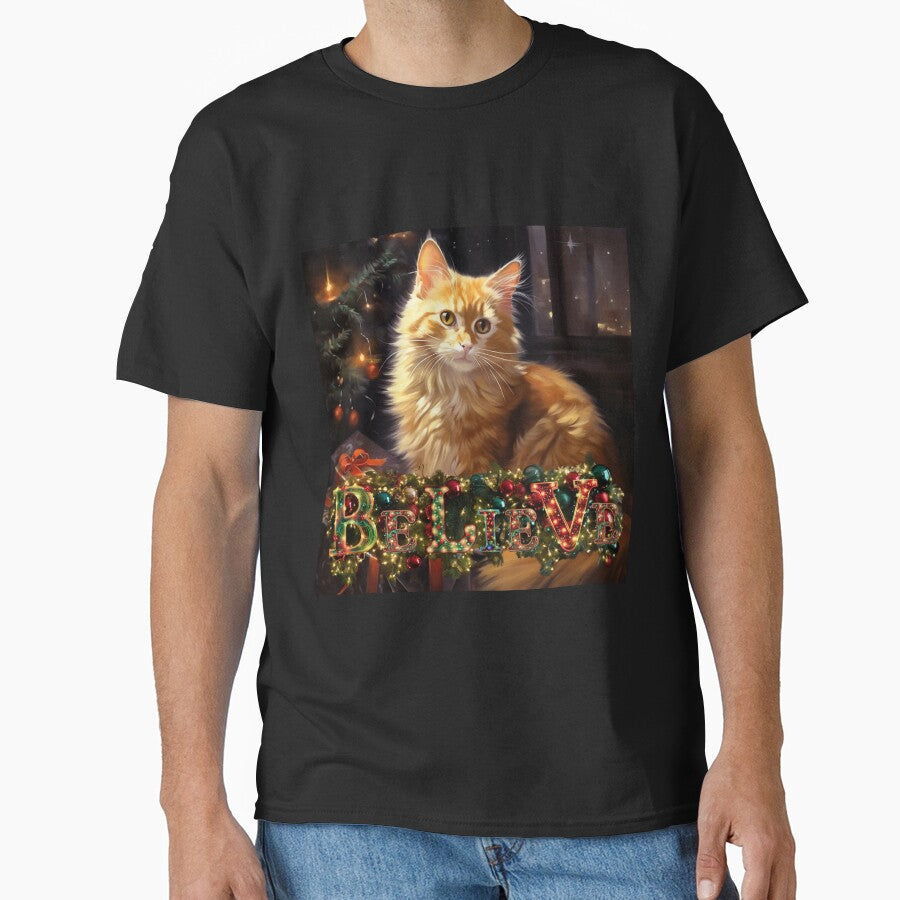 Meowy Christmas: Christmas Orange Cat by Fantasy Masterpiece