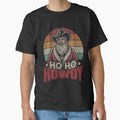 Christmas Western Santa Ho Ho Howdy by LuminOrb