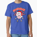 Funny Christmas Axolotl - Santa Salamander - Santalotl by propellerhead