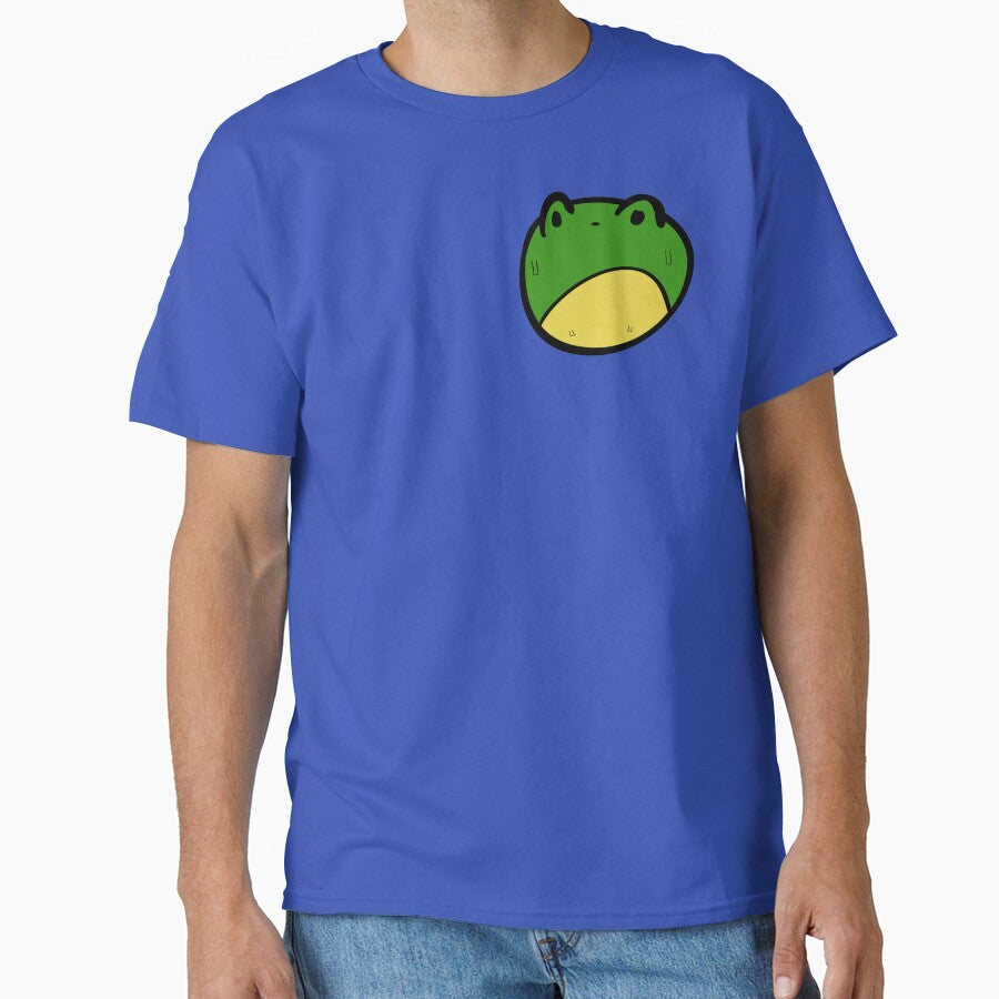 Funky Funny Round Cartoon Frog – Cute Amphibian by HairyBanana