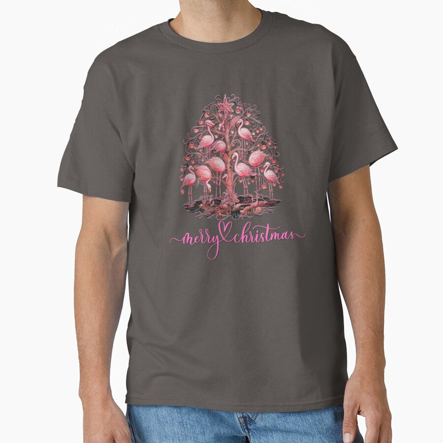 Pink Christmas: Flamingos Christmas Tree by CrazyCrowFlight